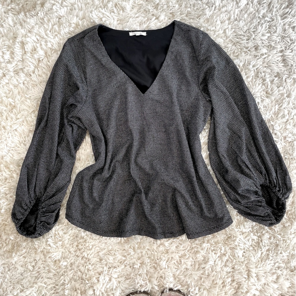 Balloon Sleeve Blouse